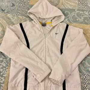 White Nike Golf Jacket/Hoodie, Size M